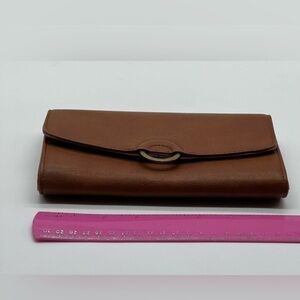 Universal thread brown wallet